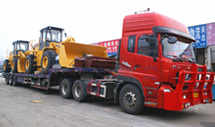 长沙物流公司 国联物流 工程设备铲车运输